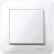 Merten M-Plan - enjoliveur pour commande simple d'éclairage - blanc brillant|Schneider Electric-SCHMTN432119