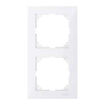 M-PURE CADRE DOUBLE BLANC POLAIRE|Schneider Electric-SCHMTN4020-3619