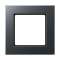 Cadre 1 poste, A 550 / Anthracite|Jung france-IUNA5581BFANM