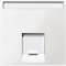 Merten System M - enjoliveur RJ45 central - IP20 - blanc polaire|Schneider Electric-SCHMTN469819