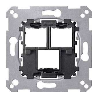 System M - Support RJ45 pour connecteur S-One sans connecteur|Schneider Electric-SCHMTN4575-0000