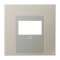 Enjoliveur pour prise TAE / LS 990 Métal Inox|Jung france-IUNES2969T