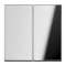 Enjoliveur double touche / LS 990 Chrome|Jung france-IUNGCR2995