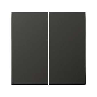 Enjoliveur double touche / LS 990 Titane Anthracite|Jung france-IUNAL2995AN