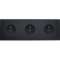 Façade CONFIDENCE LAITON NOIR TRIPLE HORIZONTALE PC PC PC|Modelec-MD8310-408M