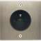 Façade CONFIDENCE LAITON ACIER BROSSE SIMPLE PC A VIS|Modelec-MD8190-412