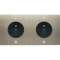Façade CONFIDENCE LAITON ACIER BROSSE DOUBLE HORIZONTALE PC PC A VIS|Modelec-MD8260-412