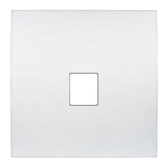 Façade KARO BLANC SIMPLE 1 MEDIA|Modelec-MD8192-210
