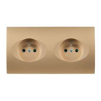 Façade KARO DORE DOUBLE HORIZONTALE PC PC|Modelec-MD8260-214