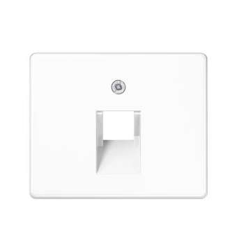 Enjoliveur pour prise simple RJ 45 IAE/UAE / SL 500 Blanc|Jung france-IUNSL569-1UAWW