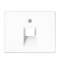 Enjoliveur pour prise simple RJ 45 IAE/UAE / SL 500 Blanc|Jung france-IUNSL569-1UAWW