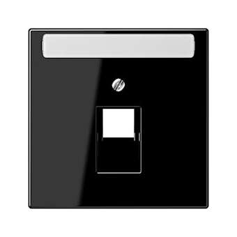 Enjoliveur pour prise IAE/UAE / LS 990 Noir|Jung france-IUNLS969-1NAUASW