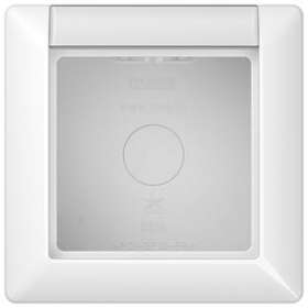 Boîtier saillie 1 poste & PE / AS 500 Blanc|Jung france-IUNAS581ANAWW