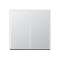 Enjoliveur double touche / A 500 Aluminium|Jung france-IUNA595AL