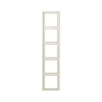 Cadre 5 postes / LS 990 Ivoire|Jung france-IUNLS985W
