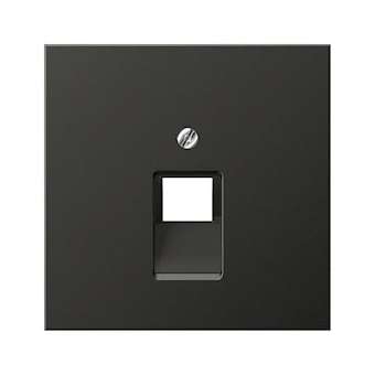Enjoliveur pour prise IAE/UAE / LS 990 Titane Anthracite|Jung france-IUNAL2969-1UAAN