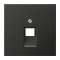 Enjoliveur pour prise IAE/UAE / LS 990 Titane Anthracite|Jung france-IUNAL2969-1UAAN