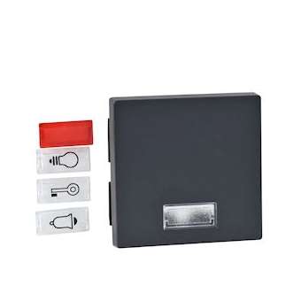 Enjoliveur M-Plan à fenêtre rectangulaire, anthracite|Schneider Electric-SCHMTN433814