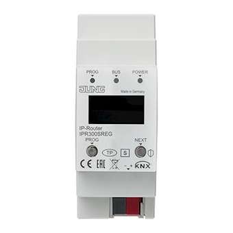 Routeur IP KNX Secure modulaire|Jung france-IUNIPR300SREG