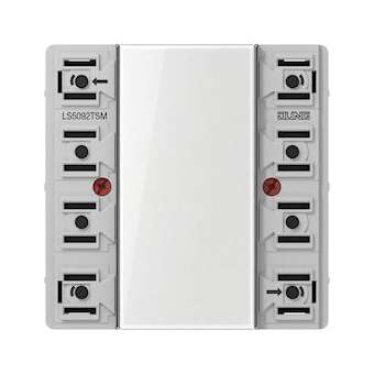 KNX Module touche 2 voies, Multifonction F50 / LS 990|Jung france-IUNLS5092TSM