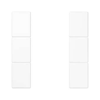 Kit touche complet 3 voies F50 / LS 990 Blanc|Jung france-IUNLS503TSAWW