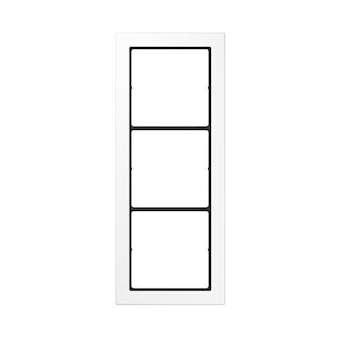 Cadre 3 postes / LS FLAT DESIGN Blanc|Jung france-IUNFD983WW