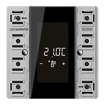 Régulateur compact 4 voies KNX avec Display LS 990|Jung france-IUNLS5194KRMTSD