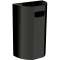 POUBELLE murale demi-lune 20L noire|JVD-JVD8991418