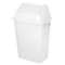 POUBELLE murale 40L couvercle blanc|JVD-JVD8991450