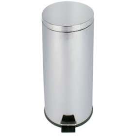 COLLECTEUR à pédale 30L inox miroir|JVD-JVD899998