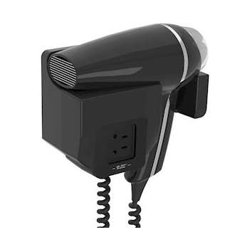 Sèche-Cheveux CLIPPER II noir + support frontal PR MT|JVD-JVD8221211