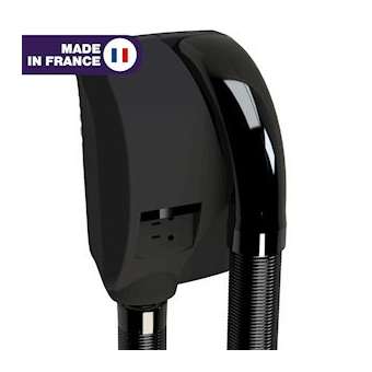 Sèche-Cheveux CARAÏBE Prise Rasoir noir mat|JVD-JVD8221771