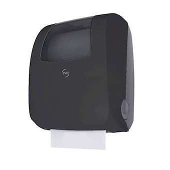 CLEANTECH Distributeur essuie-main automatique noir mat|JVD-JVD8991763