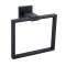 ARGO anneau porte-serviettes noir mat|JVD-JVD8991779