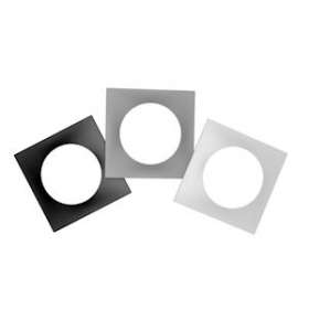 BRIOSPOT/enjoliv. noir - Dim.: 100x100mm - épaisseur: 3mm|Kaufel-KAU100603K