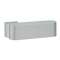 Kit de fixation montage applique murale/drapeau - blocs ARCOR - aluminium