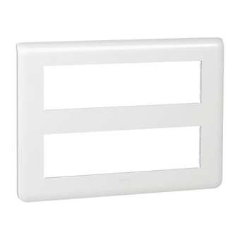 Plaque Mosaic 2x8 modules - blanc|Legrand-LEG078837