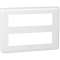 Plaque Mosaic 2x8 modules - blanc