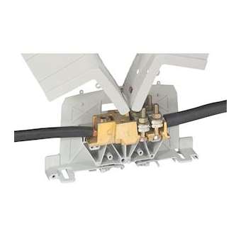 Bloc jonction puissance aluminium ou cuivre équipé câble-câble Viking3 -pas 42mm|Legrand-LEG039010