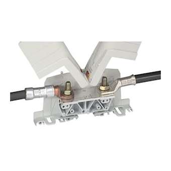 Bloc jonction puissance aluminium ou cuivre équipé plage-plage Viking3 -pas 42mm|Legrand-LEG039014