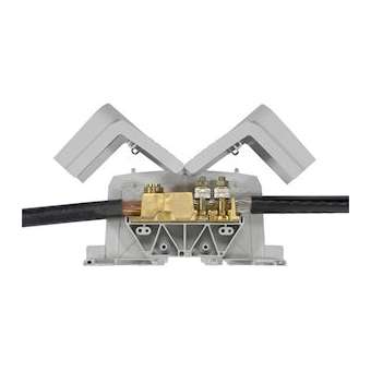 Bloc jonction puissance aluminium ou cuivre équipé câble-câble Viking3 -pas 55mm|Legrand-LEG039011