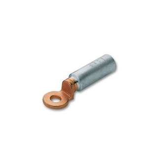 Cosse alu-cuivre 240 mm² - Diam.12 mm à fut long (poinçonnage)|Cembre-CMBCAA240-M12