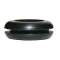 Passe-fil PVC noir pour fil D maximum 17mm - D perçage 22mm|Legrand-LEG098096