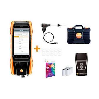 Lot analyseur de combustion testo 300 LL Premium avec imprimante|Testo-TSO0564300481