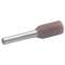 Embout de câblage isolé brun 0,14mm² - longueur 8mm -selon NCF 63-023