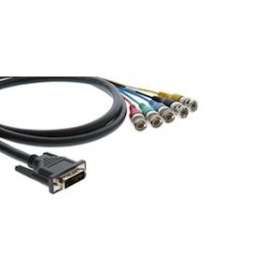 Câble DVI-A vers 5 BNC mâle-mâle|Kramer Electronics France-KRA94-0605006