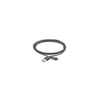 Câble Lightning vers USB, noir|Kramer Electronics France-KRA96-0210006