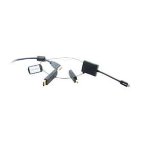 Adaptateur HDMI femelle vers DisplayPort mâle, mini DisplayPort mâle et USB-C|Kramer Electronics France-KRA99-91910230