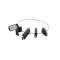 Adaptateur HDMI femelle vers DisplayPort mâle, MDP mâle et mini HDMI|Kramer Electronics France-KRA99-9191023