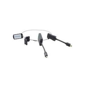 Adaptateur HDMI femelle vers mini DisplayPort mâle et USB-C|Kramer Electronics France-KRA99-9191028
